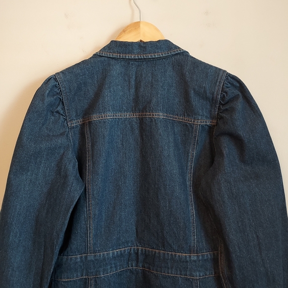 Rails Lisette Long Sleeve Denim Dress Size Medium Shirtdress - Picture 10 of 16